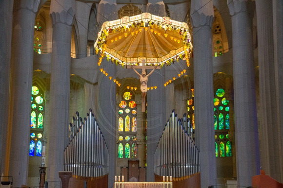 Barcelona, Sagrada Familia, Altar130-8074