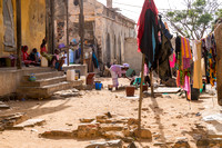 Dakar, Goree Island, Clothesline151-7932