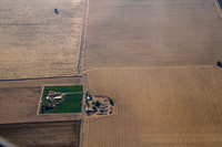 CA, Central Valley, Nr Sacramento, Aerial View160-3880