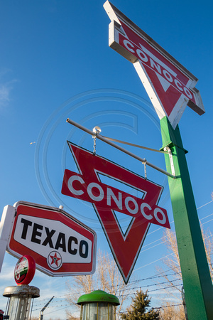 Provo, Lakeside Storage, Petrol Signs and Pumps V150-4401