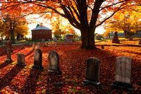 Dover, Pine Hill Cemetery, Fall Foliage0947772