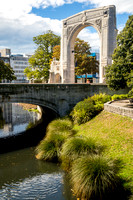 Christchurch, Bridge of Remembrance V160-3086