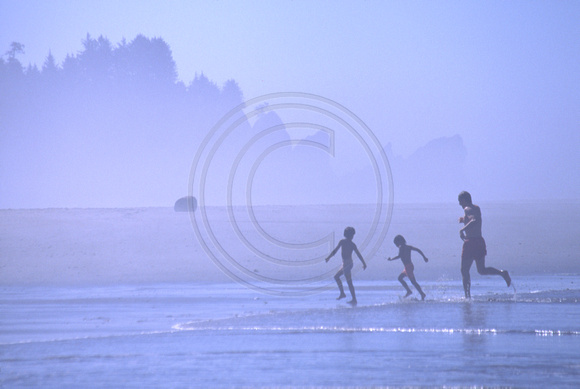 Olympic National Park, Family in Water FS