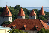Tallinn, City Wall, Towers1046705