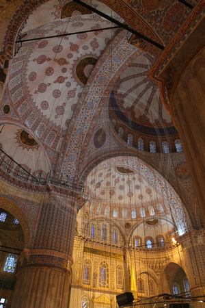 Istanbul, Blue Mosque, Int V1015687