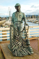 Monterey, Fishermans Wharf, Statue V170-5081