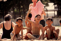 Danang, China Beach, Kids S -8822