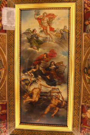 Paris, Louvre, Ceiling0940468
