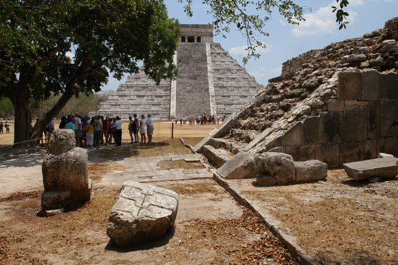 Chichen Itza, Tomb of Chac Mool, Pyramid1117643