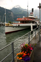 Lk Lucerne, Fluelen, Steamboat V0942801