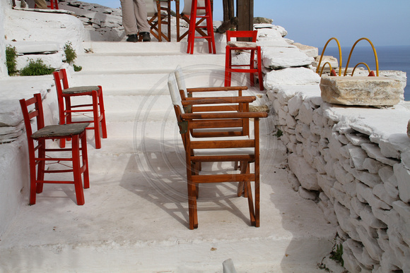 Sifnos, Kastro, Chairs1016986
