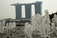 Singapore, Fountain, Architecture120-8265