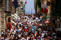 Valletta, Crowded Street1025736