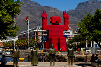 Cape Town, Waterfront, Nobel Prizewinner Park120-6078