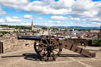 Derry, City Walls, Cannon181-3438