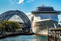 Sydney, Harbour Bridge, MV Carnival Spirit191-0780