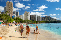 Oahu, Honolulu, Waikiki Beach170-9519