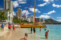 Oahu, Honolulu, Waikiki Beach170-9521