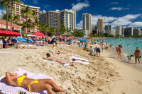 Oahu, Honolulu, Waikiki Beach170-9525