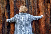 Armstrong Redwoods State Reserve, Kate the Tree Hugger 201-3118