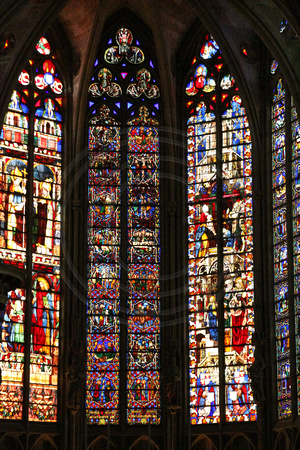 Carcassonne, Basilica St Nazaire, Windows V1033400