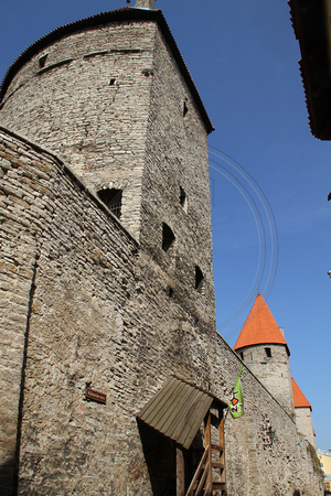 Tallinn, City Wall, Koismae Tower V1046909