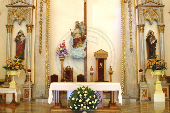 La Paz, Cathedral, Altar030208-1641a