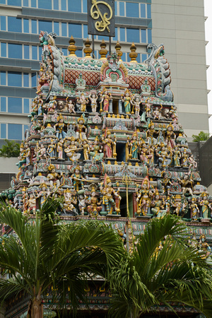 Singapore, Little India, Temple V120-8210