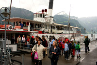 Lk Lucerne, Fluelen, Steamboat0942798