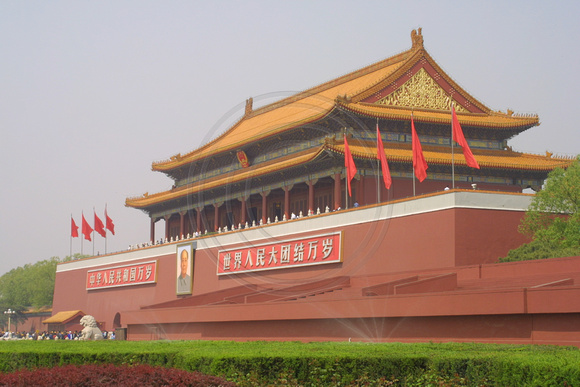 Beijing, Gate of Heavenly Peace020419-8806