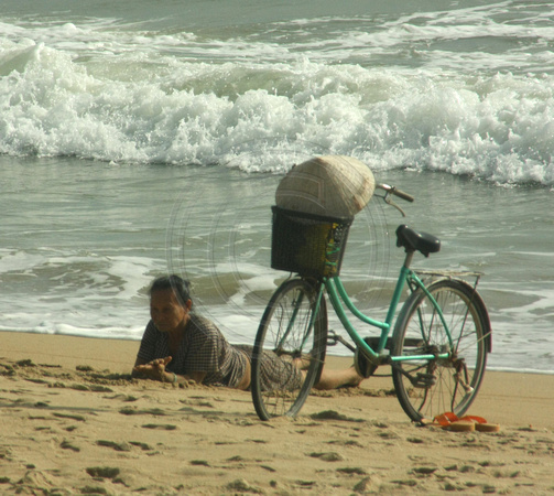 Nha Trang, Bike at Beach0952280a