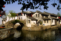 Zhouzhang, Canal, Bridge020412-7656