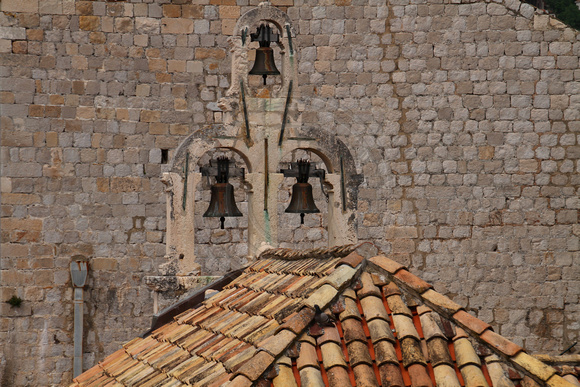 Dubrovnik, View f City Walls. Bell Tower1020725a
