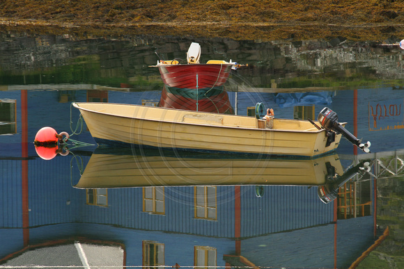 Mageroy Island, Kamoyvaer, Boats, Reflection1041300