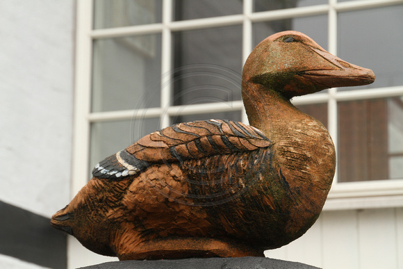 Bornholm, Gudhjem, Duck Carving1044703