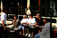 Volendam, People Outdoors at Pub1053434
