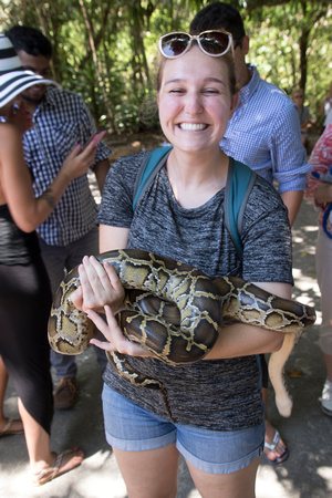 SAS Student, Max, Bahia Coast, Sapiranga Forest, Python V151-9271