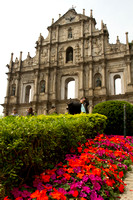 Macau, St Pauls Church Ruins V120-8899