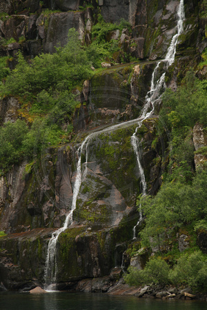 Trollfjord, Waterfall V1040767