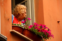 Porto Venere, Woman in Window1031524a