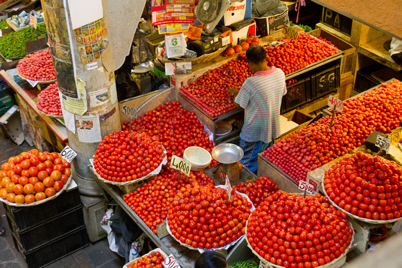 Port Louis, Vegetable Market, Tomatoes120-7249
