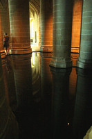 Mont St Michel, Monastery, Int, Cistern V1038044a
