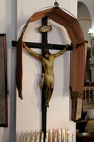 Tortoli, Sardinia, Church, Int, Crucifix V1028300