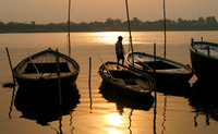 Varanasi, Ganges, Boats030327-8731a