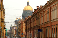 St Petersburg, St Isaacs Cathedral Dome1048295a