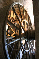 Mont St Michel, Monastery, Supply Lift Wheel, Int V1038059a