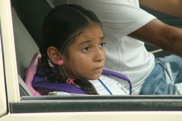 Eastern Guatemala, Girl in Car1117306a