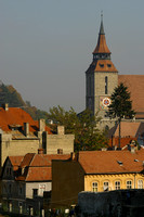 Brasov, Black Church, Distant, V031003-1672