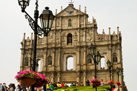 Macau, St Pauls Church Ruins120-8897