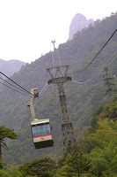 Huangshan, Cable Car020404-6069